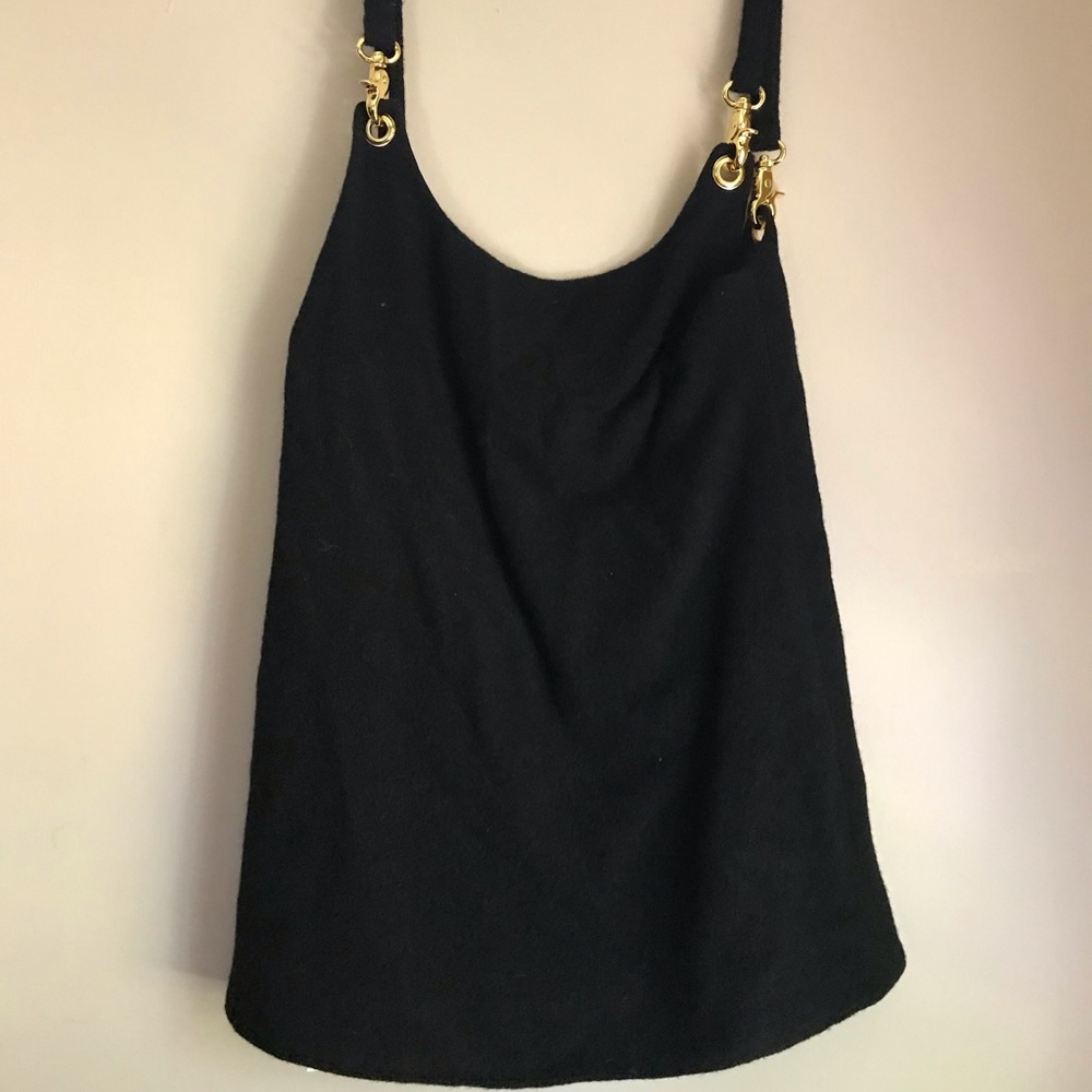 Are You Am I black ‘Keltie’ wool dress